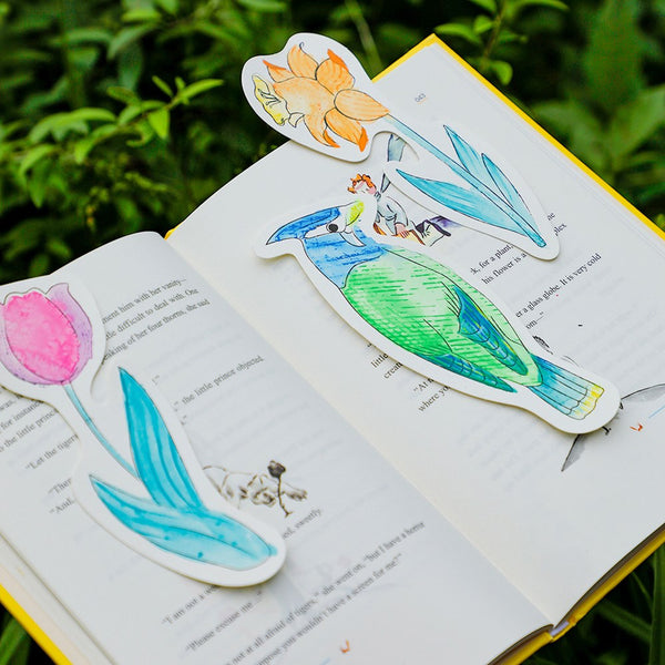 Avenir - Paint by Water - Bookmarks - Bird