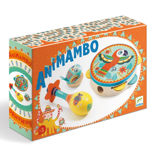 Djeco - Animambo Set Of 3 Instruments