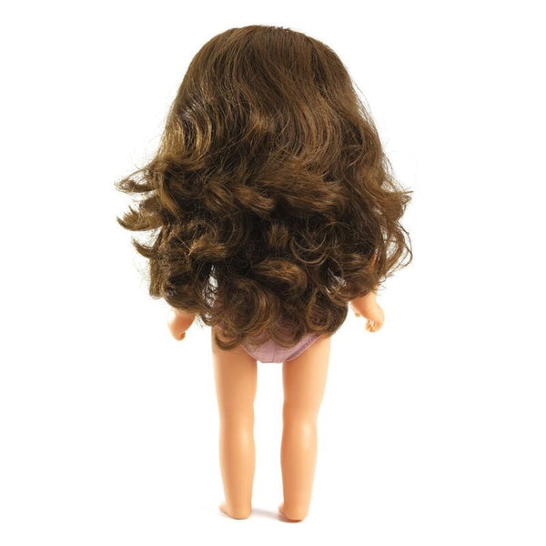 Djeco - Brunette Hair Doll - Josephine