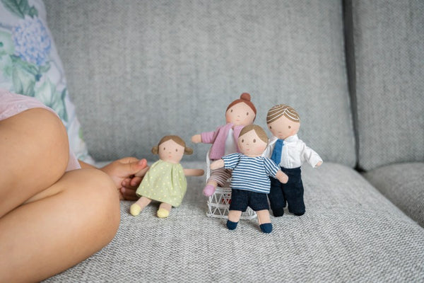 Bonikka - Tiny Doll Family of 4