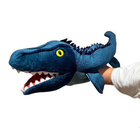 Johnco - Plush Hand Puppet - Mosasaurus