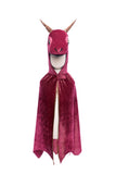 Great Pretenders - Burgundy & Copper Starry Night Dragon Cape - Size 5-6