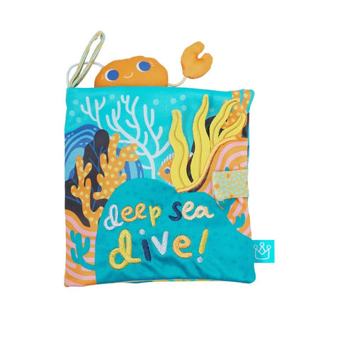 Manhattan Toy - Deep Sea Dive Fabric Washable Bath Book