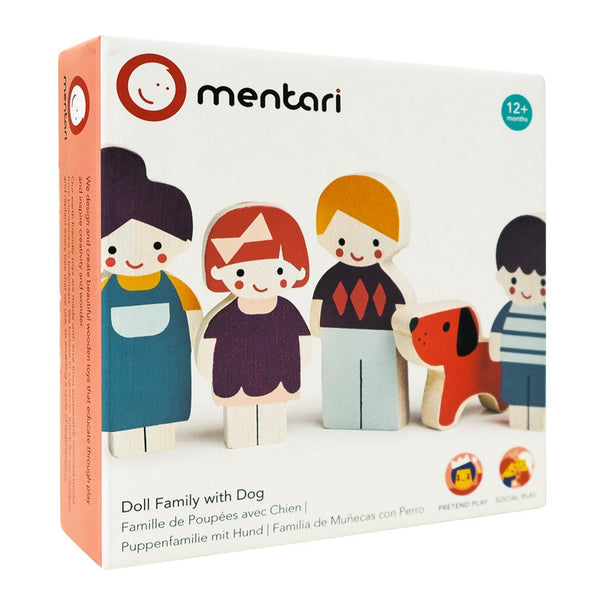 Mentari - Doll Family With Dog