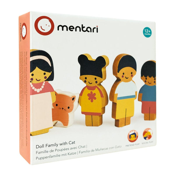 Mentari - Doll Family with Cat