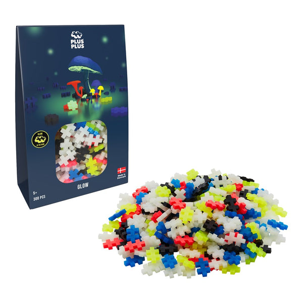 Plus-Plus - Glow Mix - 300 pcs