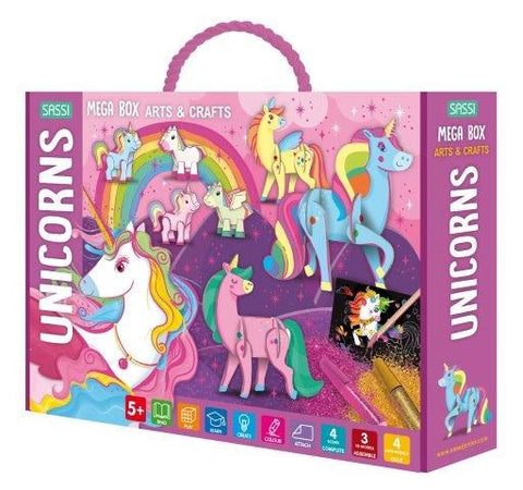 Sassi - Arts & Crafts Mega Box - Unicorns