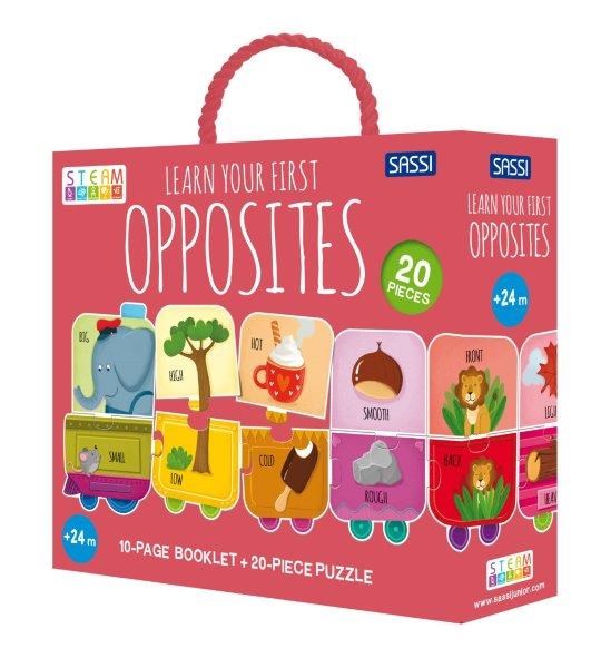 Sassi - My First Opposites Puzzle & Book Set - 1 metre