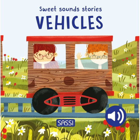 Sassi - Board Book - Sweet Sounds Stories - Vehicles