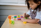 Kiddie Connect - Handcarry Lowercase ABC Trace Puzzle