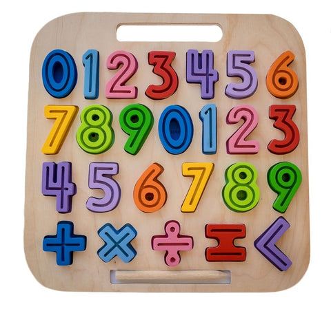 Kiddie Connect - Handcarry 123 Number Trace Puzzle