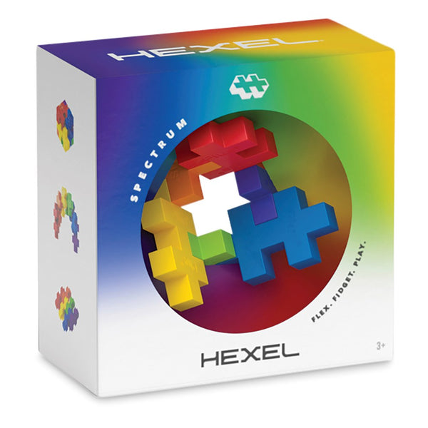 Plus-Plus - Hexel Fidget Toy - Spectrum