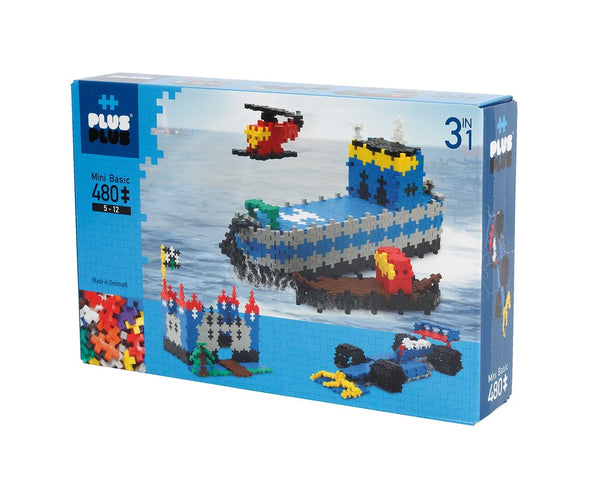 Plus-Plus - Basic  - 480pcs - 3in1